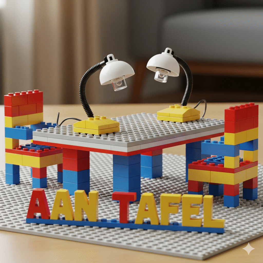 AAN TAFEL! Lego